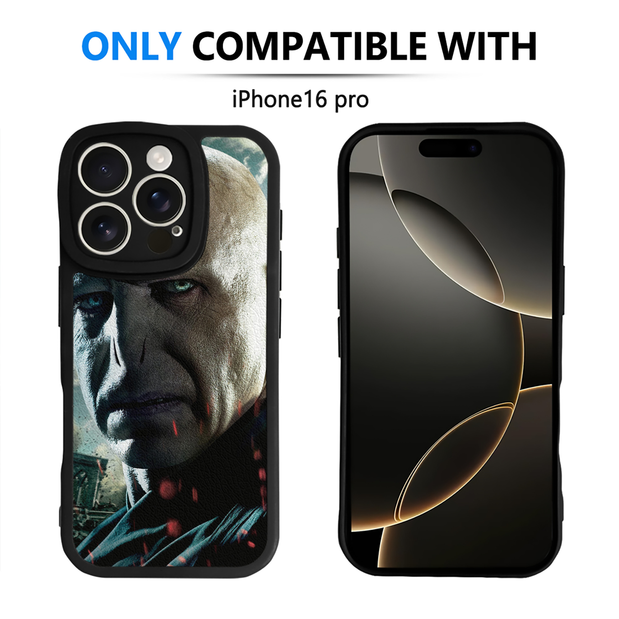 （画像用） Harry Potter ハリー・ポッターシリーズ 【iPhone 16シリーズ対応】シリコンスマホケース（レザー調） 材質：シリコン